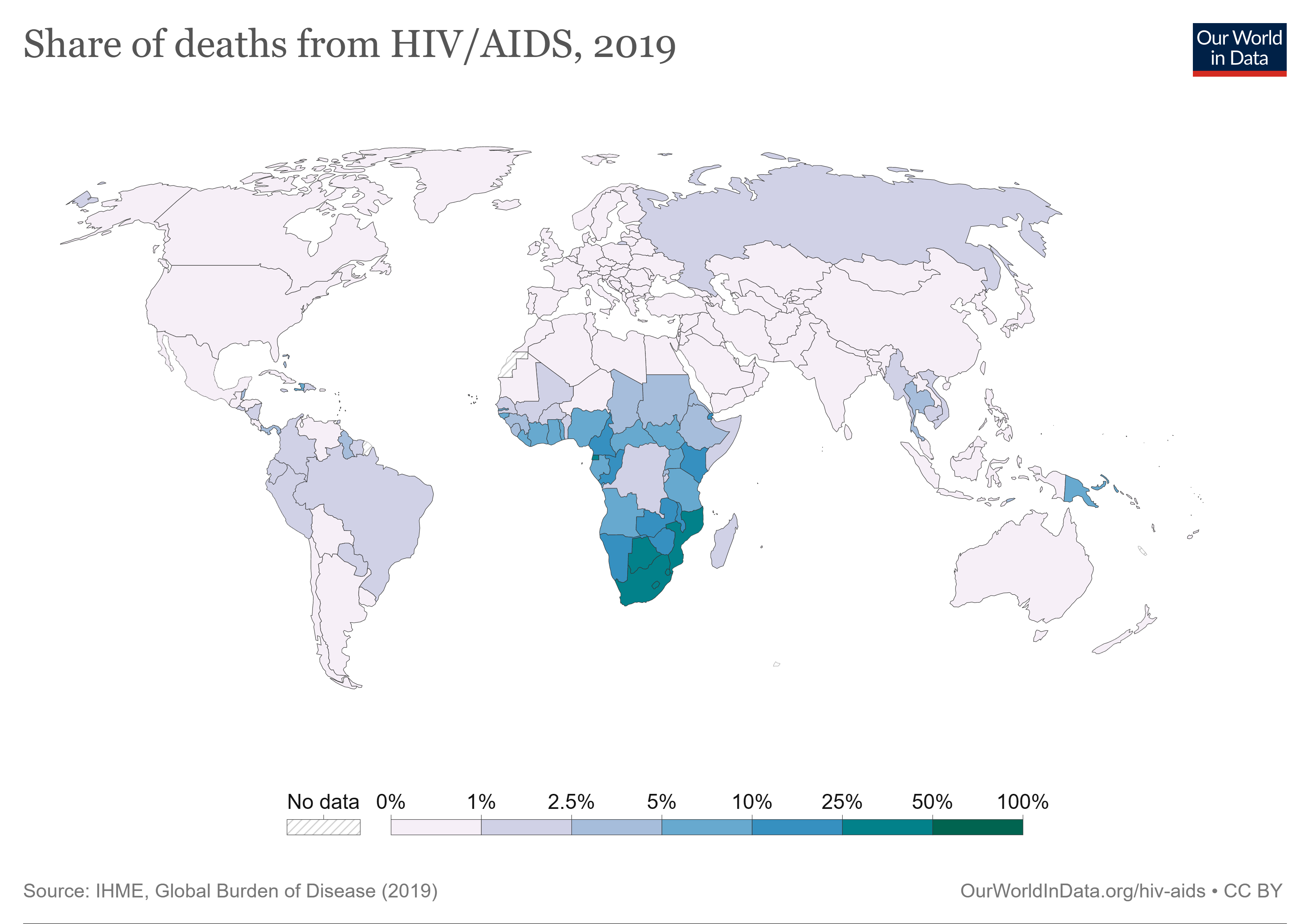 HIV deaths